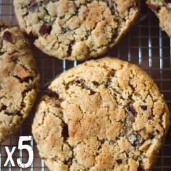 5 x Cookie Amandes Tonka