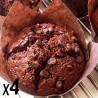 4 x Muffin Tout choco