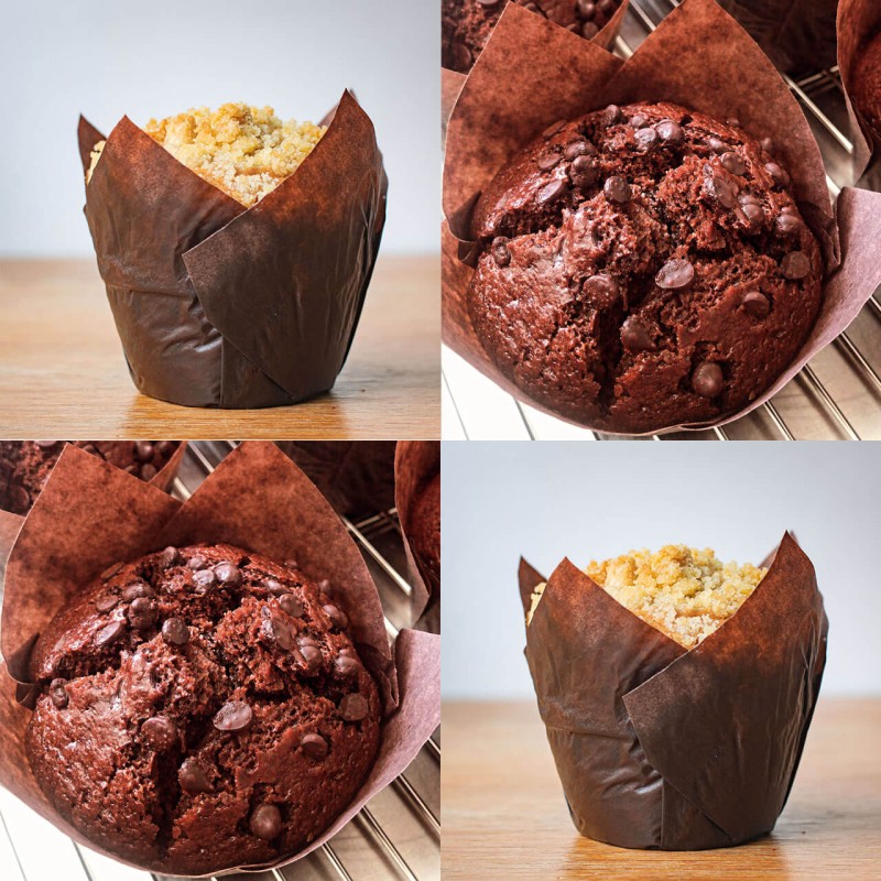 Assortiment découverte 4 muffins